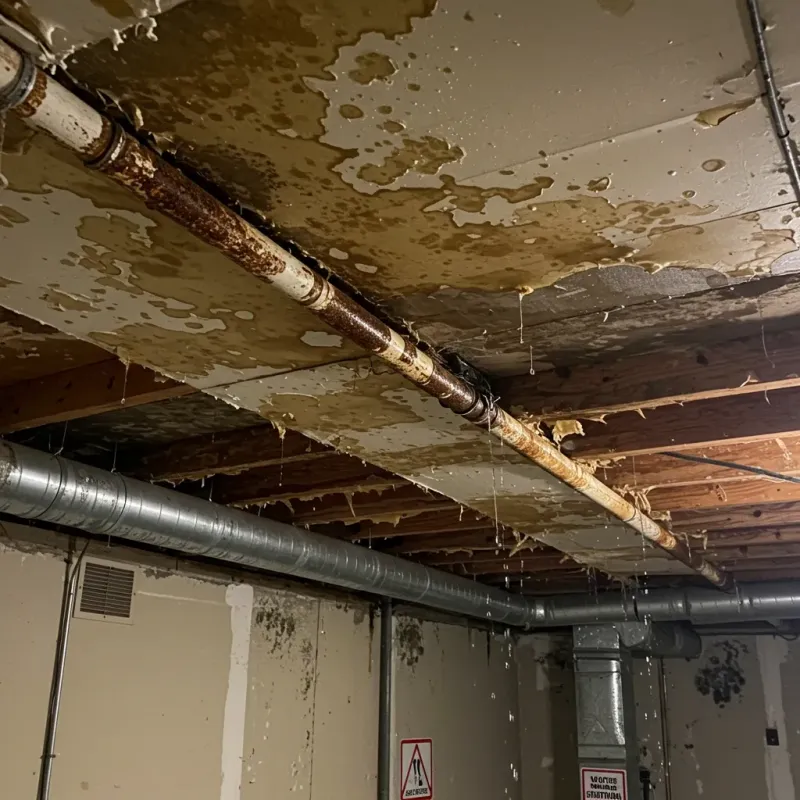 Ceiling Water Damage Repair in Levant, ME